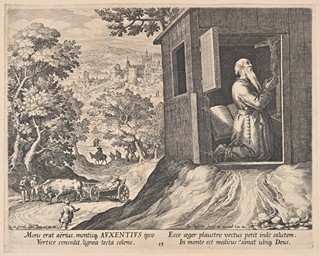 LIVES OF THE HERMITS - 22 SHEETS FROM THE SERIES ORACULUM ANACHORETICUM
