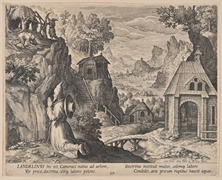 LIVES OF THE HERMITS - 22 SHEETS FROM THE SERIES ORACULUM ANACHORETICUM