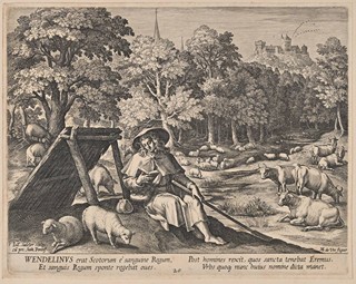 LIVES OF THE HERMITS - 22 SHEETS FROM THE SERIES ORACULUM ANACHORETICUM