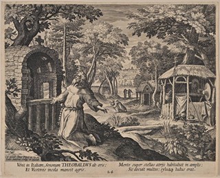 LIVES OF THE HERMITS - 22 SHEETS FROM THE SERIES ORACULUM ANACHORETICUM