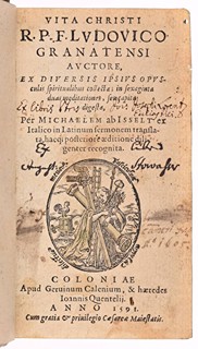 VITA CHRISTI R. P. F. LVDOVICO GRANATENSI AVCTORE
