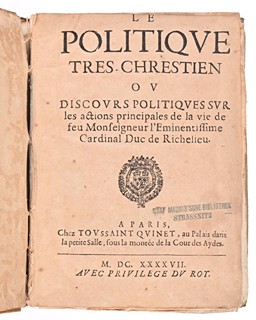 LE POLITIQVE TRES-CHRESTIEN