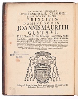 SYNODUS ARCHI-DIOECESANA PRAGENSIS HABITA AB ILLUSTRISSIMO, AC REVERENDISSIMO DOMINO DOMINO SBIGNEO BERKA