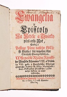 A QUARTET OF BOOKS OF CZECH BAROQUE AND EARLY ENLIGHTENMENT CATHOLIC LITERATURE