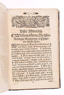 A QUARTET OF BOOKS OF CZECH BAROQUE AND EARLY ENLIGHTENMENT CATHOLIC LITERATURE