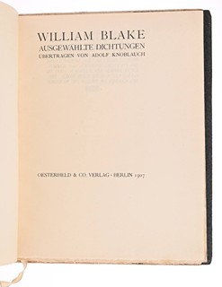 AUSGEWÄHLTE DICHTUNGEN – COMPLETE TWO-VOLUME EDITION