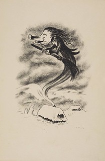 SPOOKS – FEAR HAS BIG EYES: AN ALBUM OF EIGHT LITHOGRAPHS