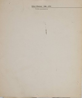 ROBERT HLINĚNSKÝ (1908-1979): WORK FROM THE LAST YEARS