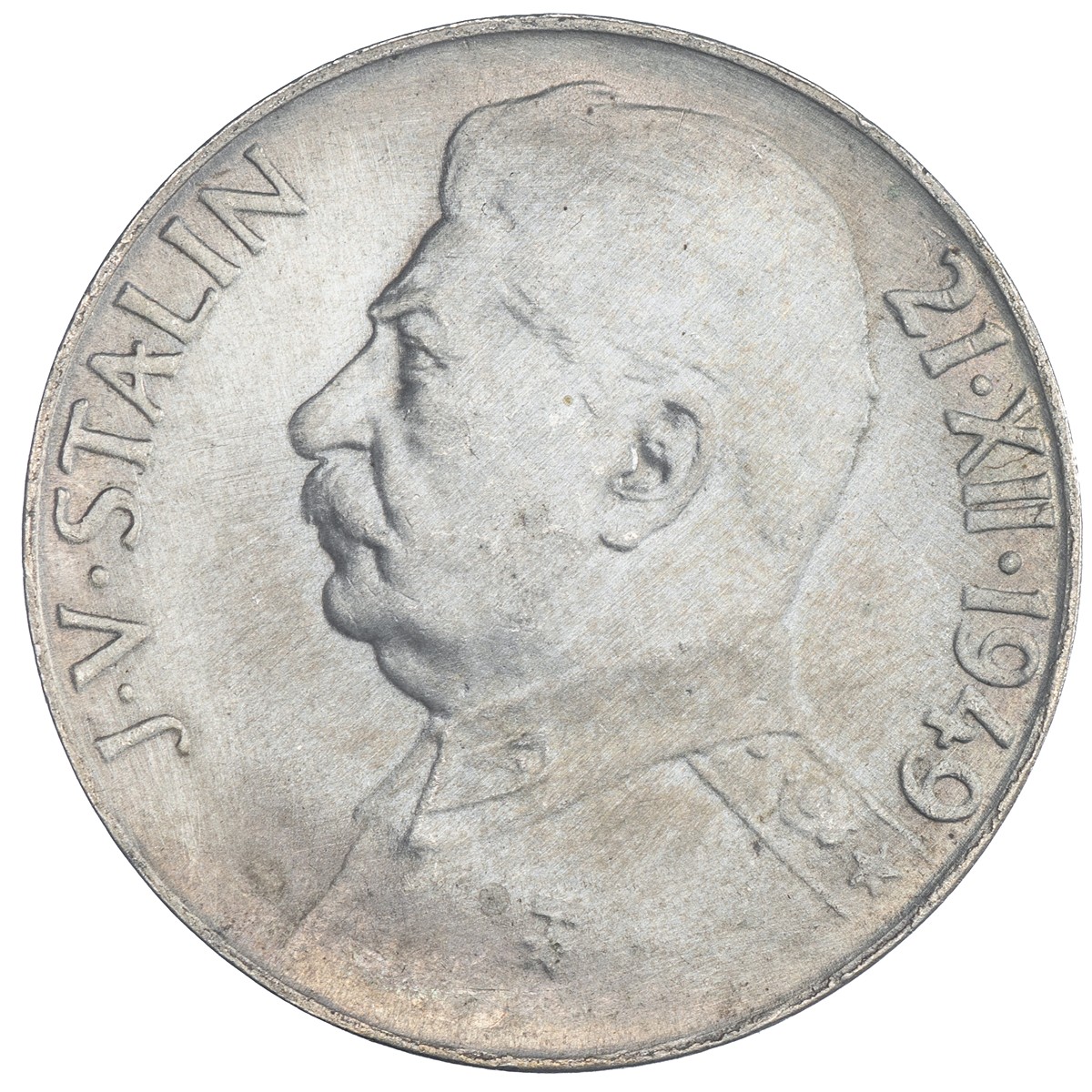 Pamětní mince 50 Kčs 1949 J.V.Stalin