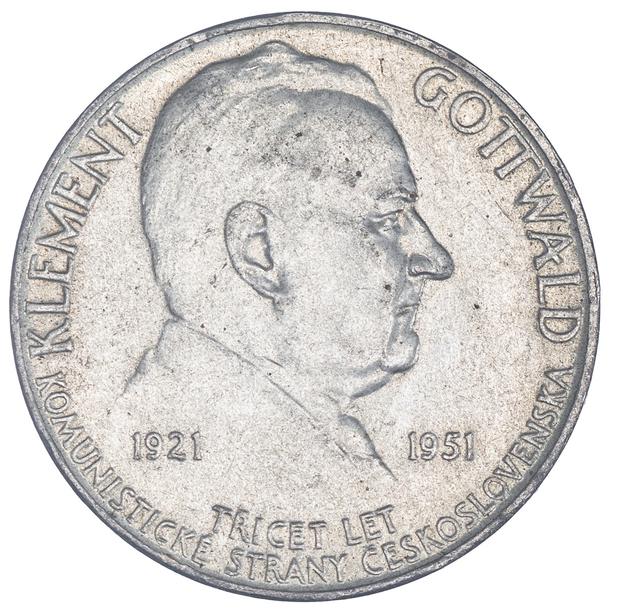 100 Kčs K.Gottwald 1951