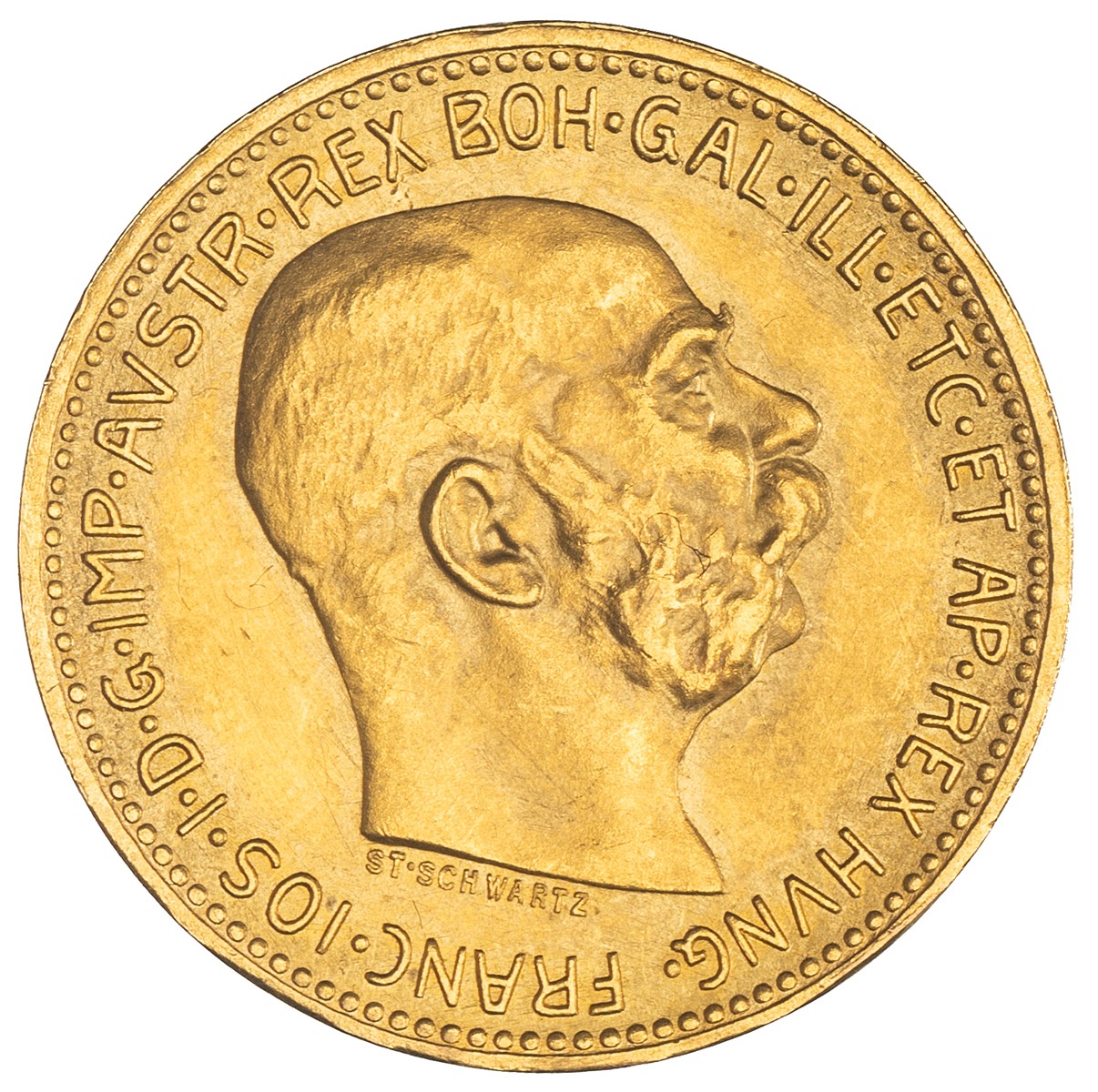 František Josef l., 20 koruna