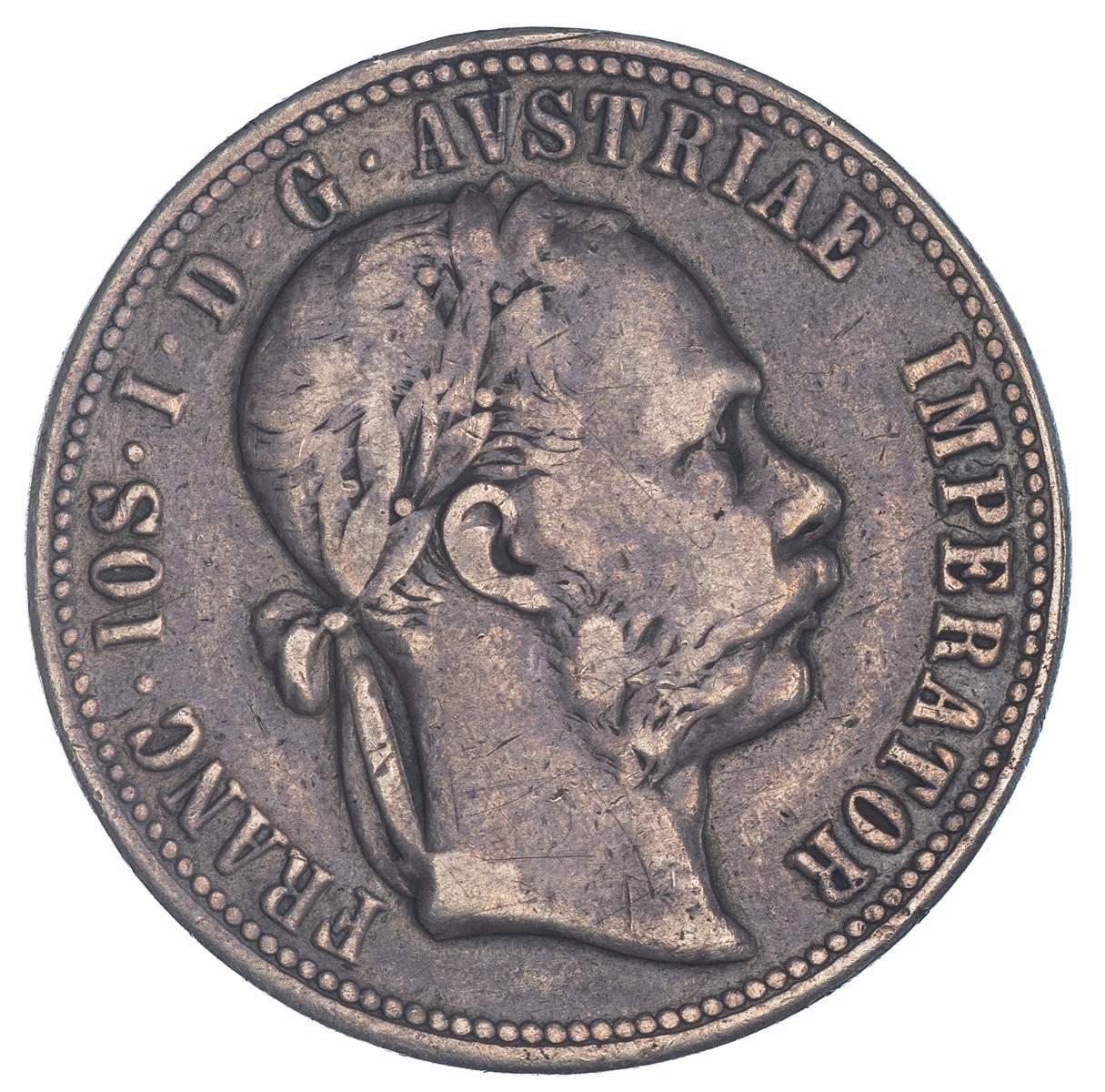 1 zlatník František Josef I. 1875