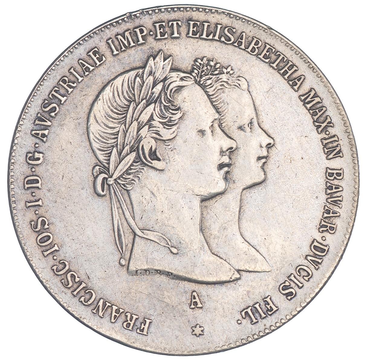 1/2 tolar 1854 A František Josef I.