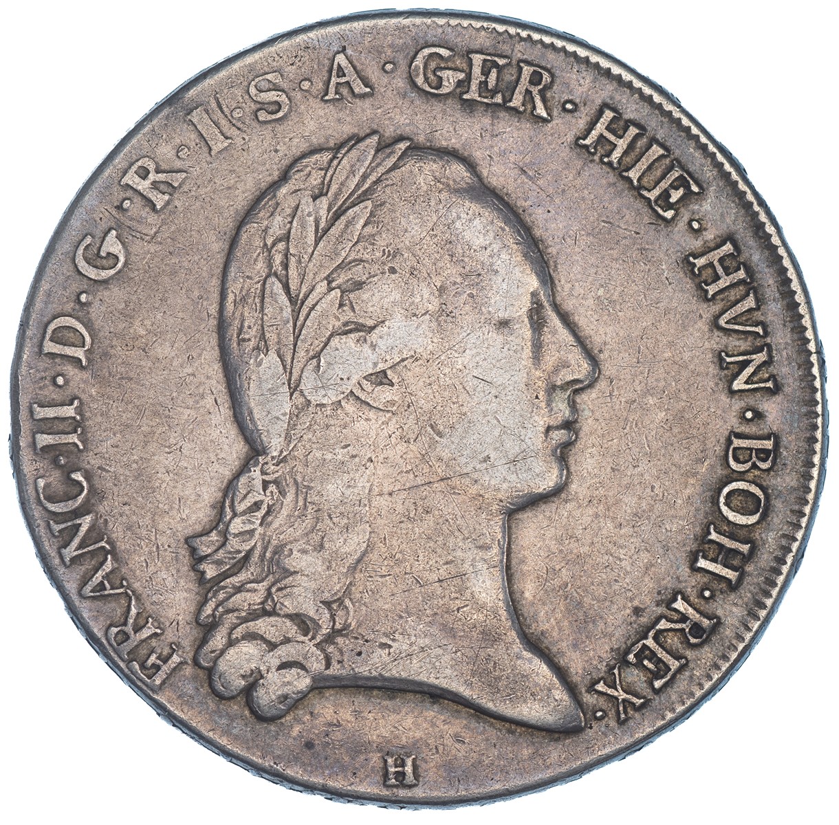 Křížový tolar František II. "H" 1795