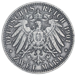 Německo 2 marka - 1901