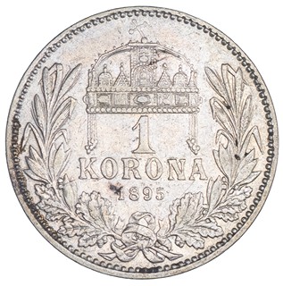 1 koruna František Josef I. 1895