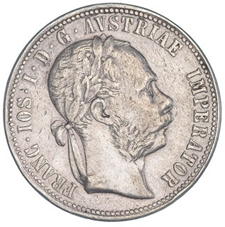 1 zlatník František Josef I. 1875