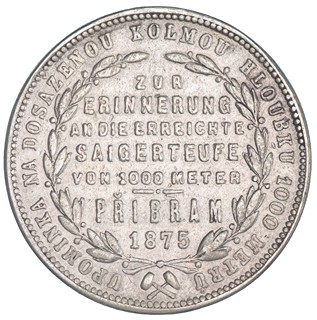 1 zlatník František Josef I. 1875