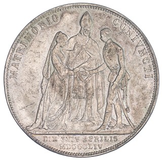 2 zlatník 1854 A František Josef I.