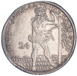 Německo 2/3 tolar (24 Mariengroschen) 1698