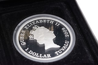 Stříbrná mince bitva Thermopylae 480 BC, 1OZ, coloured, Proof