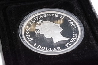 Stříbrná mince bitva Balaklava 1854, 1OZ, coloured, Proof