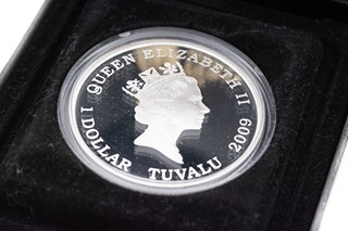 Stříbrná mince bitva Cannae 216 BC, 1OZ, coloured, Proof