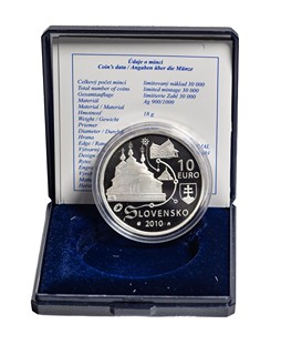 10 euro Dřevěné chrámy 2010