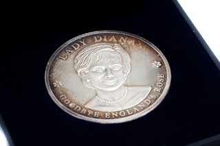 Stříbrná medaile Lady Diana, 1997