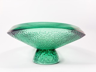 Brabec Jiří - Talíř na podstavci, průměr 25 cm