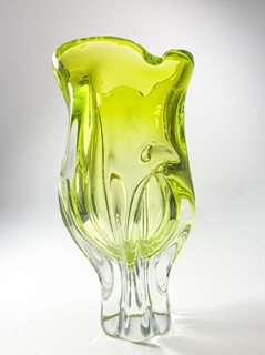 Hospodka Josef - Hutní váza Neon, 26 cm