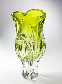 Hospodka Josef - Hutní váza Neon, 26 cm