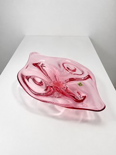 Hospodka Josef - Žardiniéra z rubínového skla, dílka 40 cm
