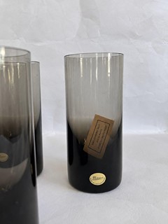 Moser - Sada šedivých skleniček Moser 6ks, 15,5 cm