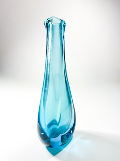 Klinger Miloslav - Váza tyrkys, 26 cm