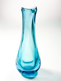 Klinger Miloslav - Váza tyrkys, 26 cm