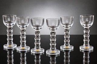 Moser - Čiré sklenice, Hotel Praha, 16 cm