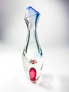 Hospodka Josef - Hutní váza barevná - kolekce Julie, 26 cm