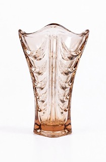Hanuš Václav - Váza růžová, 20 cm
