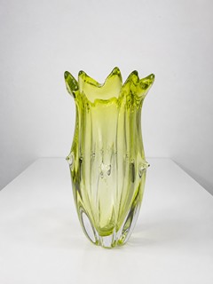 Taraba Jaroslav - Citrínová váza - Lednické Rovné, 20 cm