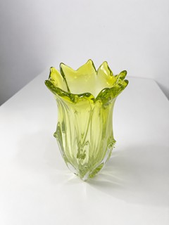 Taraba Jaroslav - Citrínová váza - Lednické Rovné, 20 cm