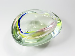 Barevný popelník, 15 cm