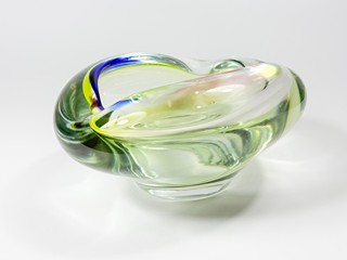 Barevný popelník, 15 cm