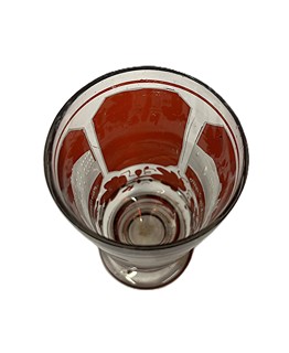 Starožitný lázeňský pohárek Biedermeier