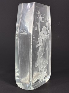Hellerová Erika - Váza motiv - Jaro, 21 cm