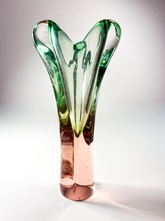 Hospodka Josef - Hutní váza, květ, 29 cm