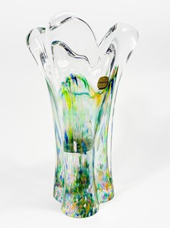 Hospodka Josef - Hutní váza Květ, 19 cm