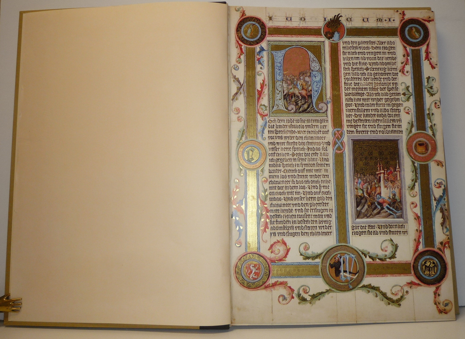 Bible krále Václava IV. - Starý zákon 4.svazek - číslo 552/780 - 1981 / 14. - 15.století