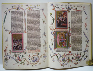 Bible krále Václava IV. - Starý zákon 4.svazek - číslo 552/780 - 1981 / 14. - 15.století