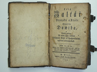 Celý Žaltář v Rytmy uvedený - Brno - 1783